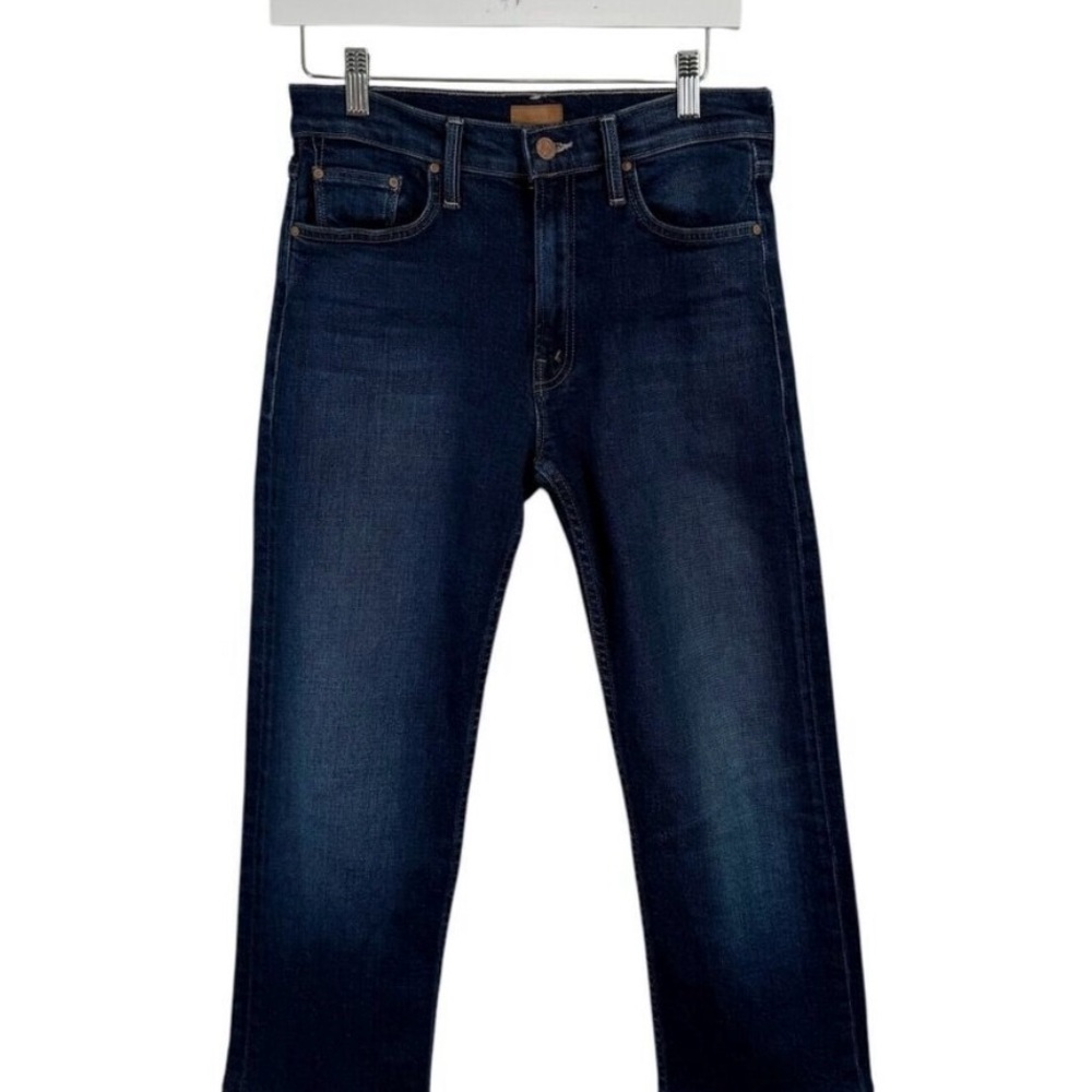 MOTHER Mid Rise Rider Flood Jeans, Size 28 - Picture 2 of 10